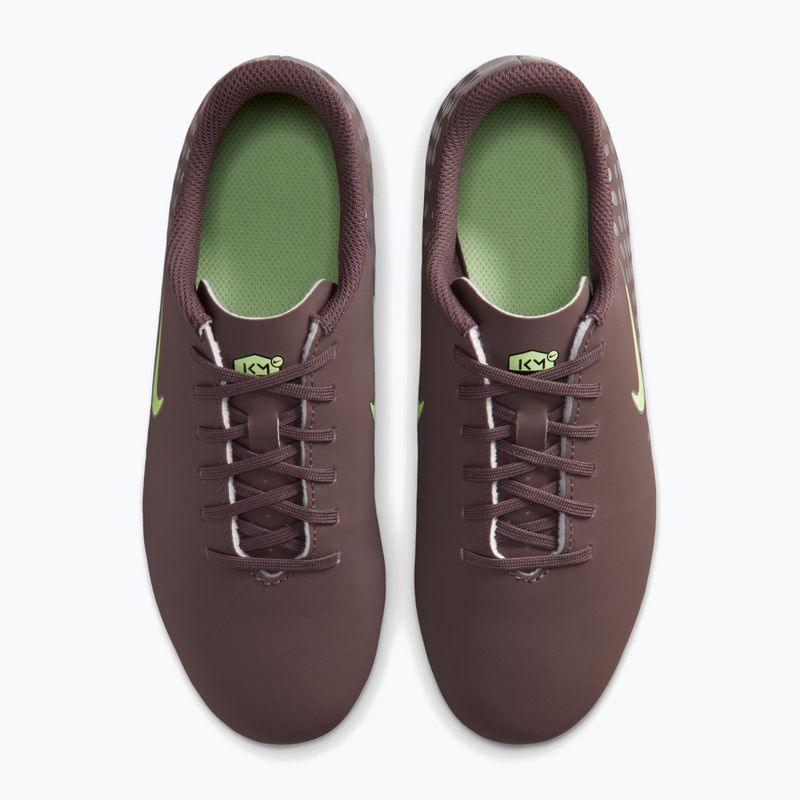 Vaikiški futbolo bateliai Nike Vapor 16 Club Kylian Mbappe FG/MG plum eclipse/metallic silver 5