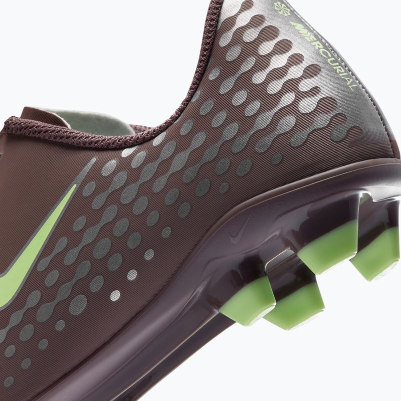 Vaikiški futbolo bateliai Nike Vapor 16 Club Kylian Mbappe FG/MG plum eclipse/metallic silver 8