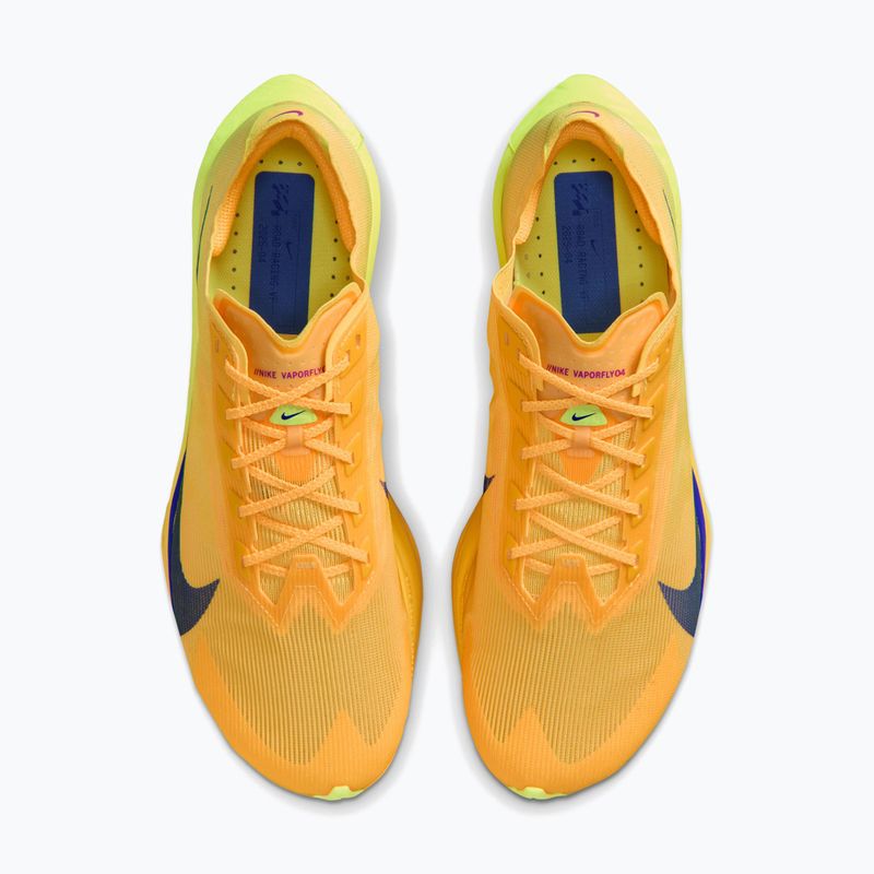 Vyriški bėgimo batai Nike Vaporfly 4 Citron Pulse/Laser Orange/Indigo Burst 7