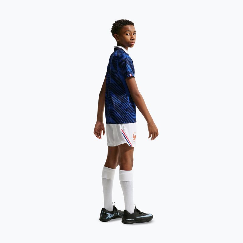 Vaikiški futbolo šortai Nike FFF 2026 Stadium Home white/metallic copper 4