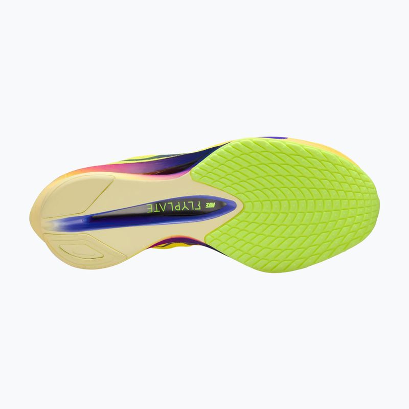 Moteriški bėgimo batai Nike Vaporfly 4 citron pulse/laser orange/indigo burst 3