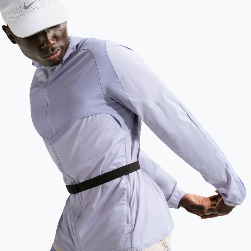 Vyriška bėgimo striukė Nike Stride Dri-Fit iron purple/indigo haze 4