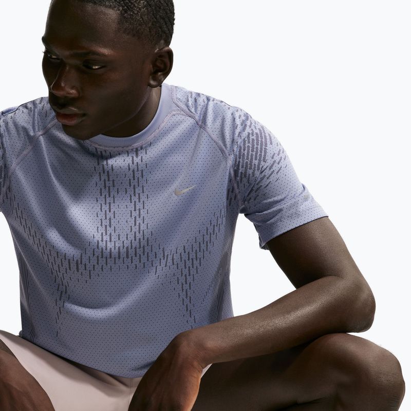 Vyriški bėgimo marškinėliai Nike Stride Dri-Fit ADV iron purple/dark raisin 7