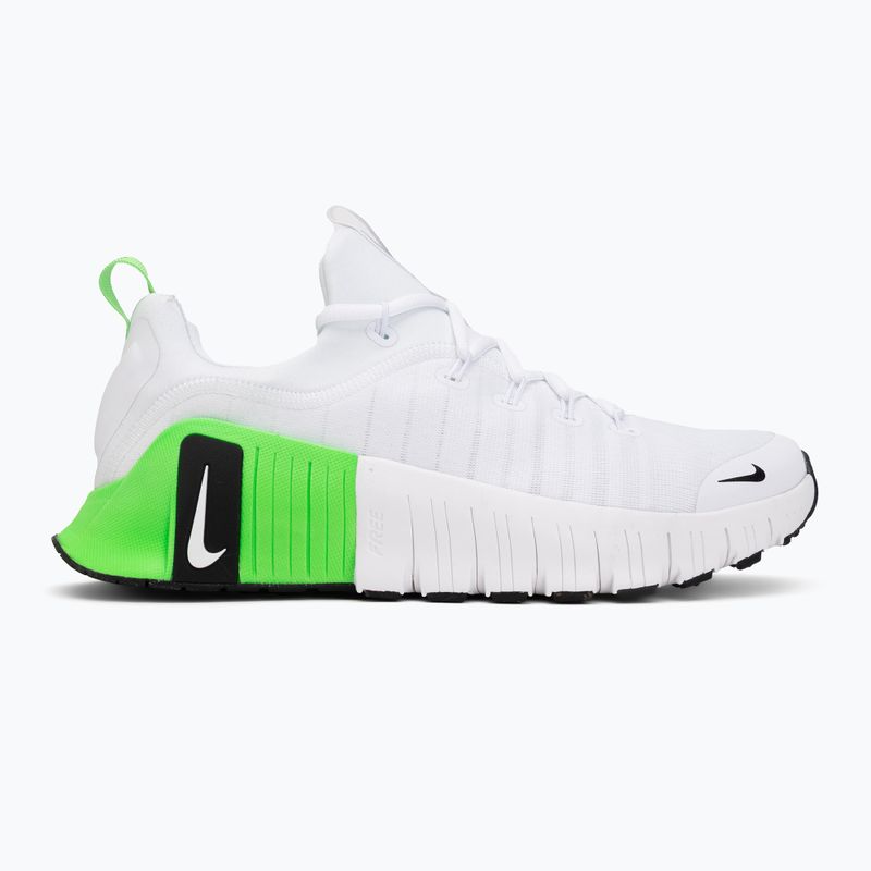Vyriški treniruočių batai Nike Free Metcon 6 white/green strike/black/black 2