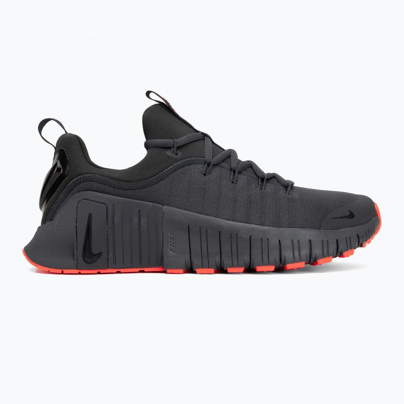 Vyriški treniruočių batai Nike Free Metcon 6 dark smoke grey/bright crimson/black 2
