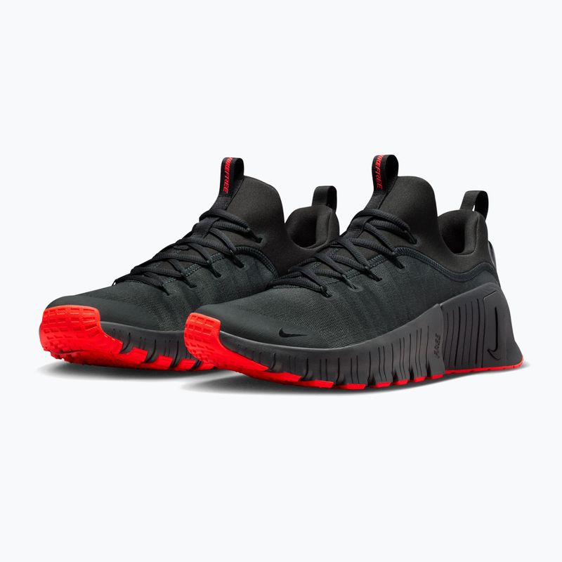Vyriški treniruočių batai Nike Free Metcon 6 dark smoke grey/bright crimson/black 3