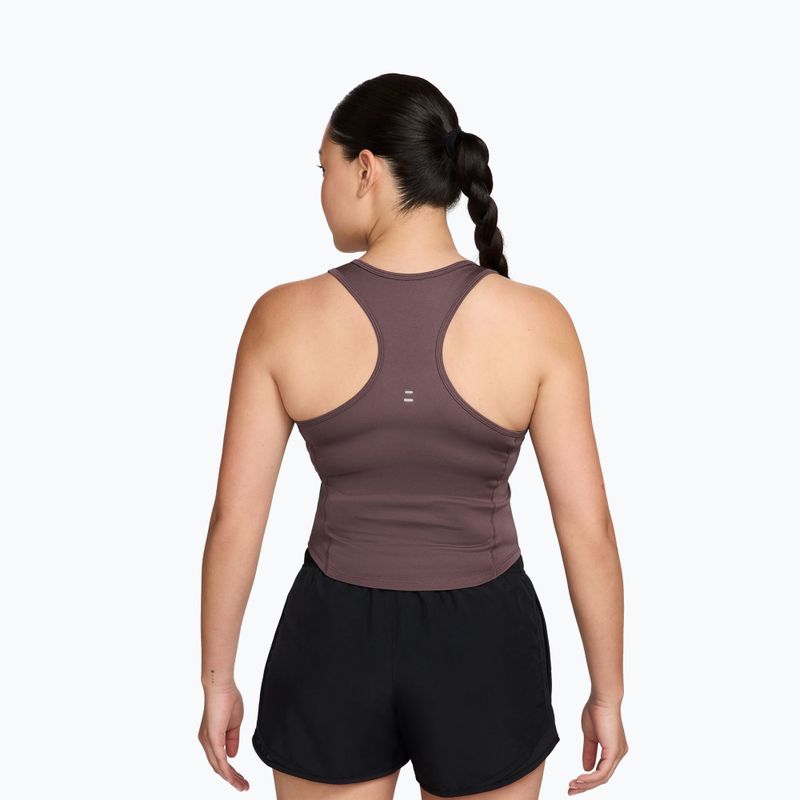 Moteriški bėgimo marškinėliai Nike Swoosh Run Dri-Fit tattoo/black/white 2