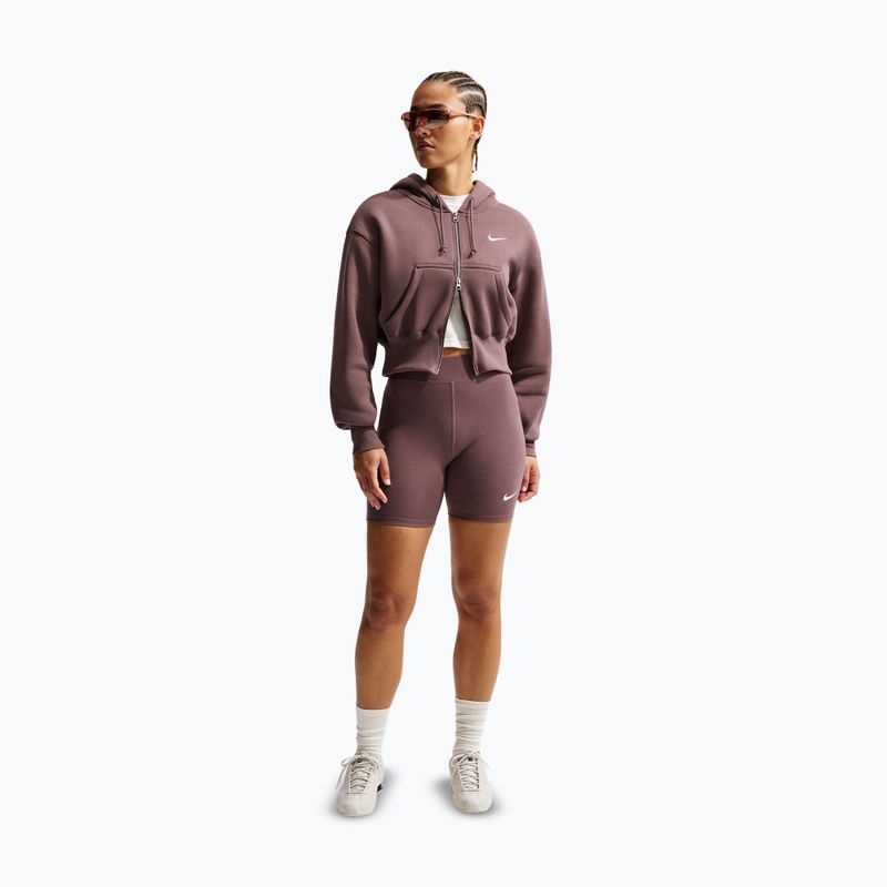 Moteriški šortai Nike Sportswear Classic High-Waisted 8" Biker tattoo/sail 2