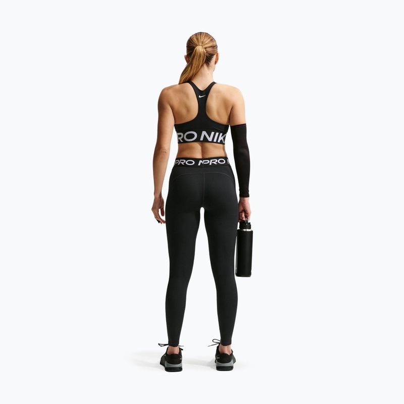 Treniruočių liemenėlė Nike Pro Sculpt Medium Support black/white/white 3