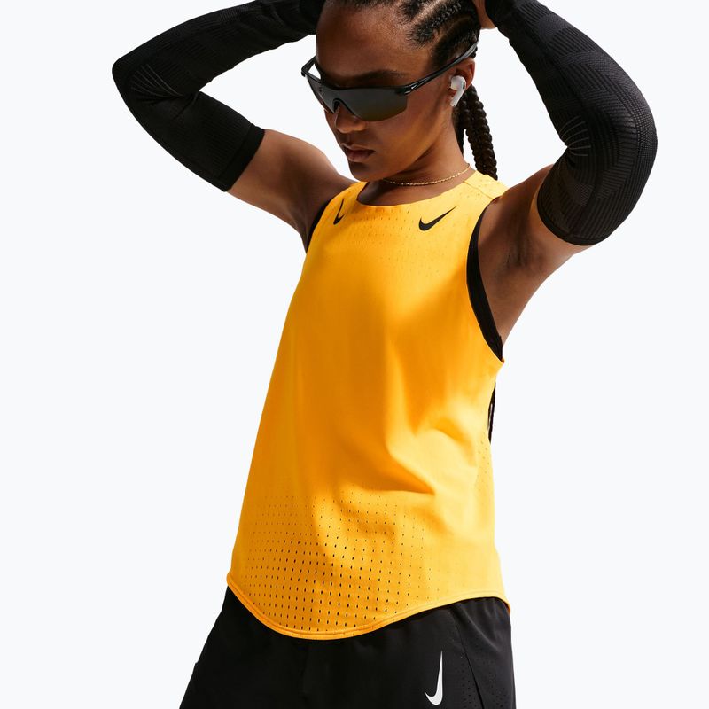 Moteriški bėgimo šortai Nike AeroSwift ADV Brief-Lined 3" black/white/white 5