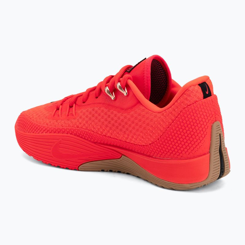 Vyriški krepšinio batai Nike Street Flare bright crimson/gum light brown/black 3