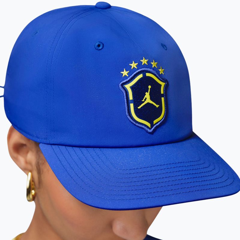 Kepurė su snapeliu Jordan Pro old royal/yellow pulse 3