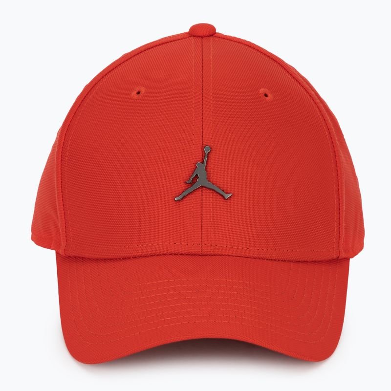 Kepurė su snapeliu Jordan Rise Structured Metal Jumpman chile red/r511 2