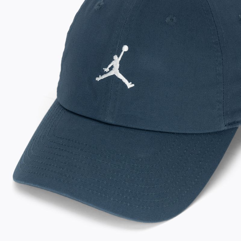 Kepurė su snapeliu Jordan Club Unstructured Curved-Bill squadron blue/sail 3