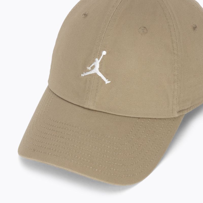 Czapka z daszkiem Nike Jordan Club Unstructured Curved-Bill khaki/sail 3