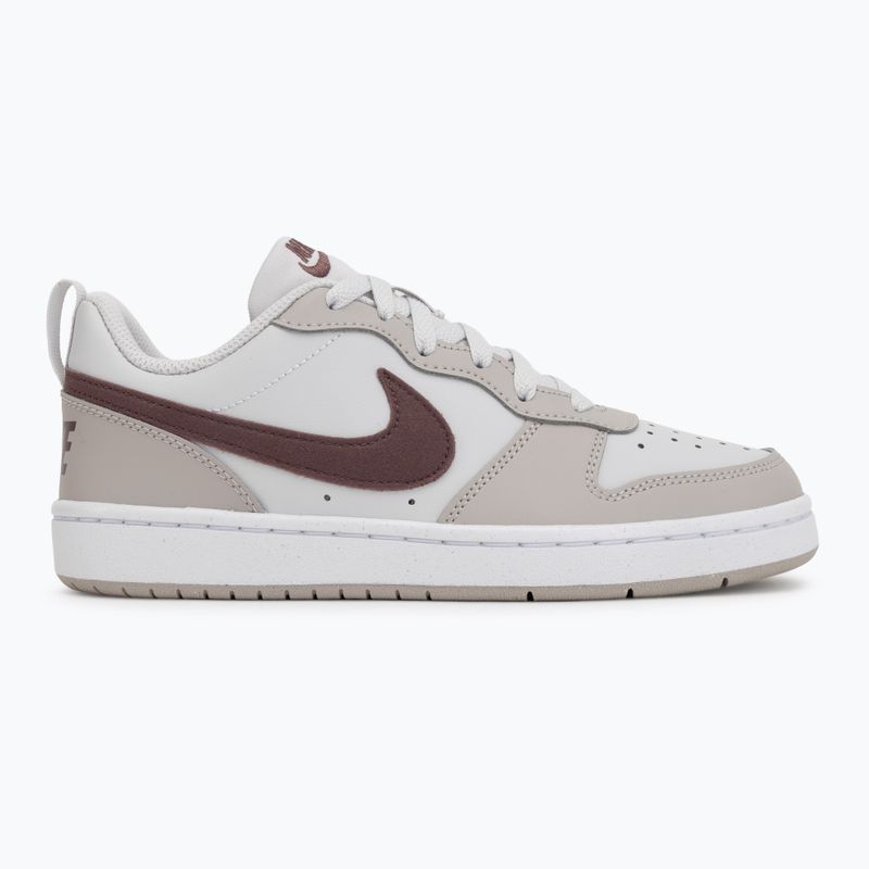 Vaikiški batai Nike Court Borough Low Essential+ vast grey/moon particle/white/tattoo 2