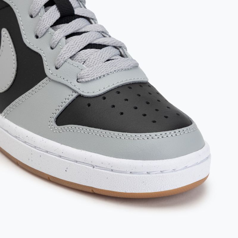 Batai Nike Court Borough Mid 2 black/white/gum med brown/light smoke grey 7