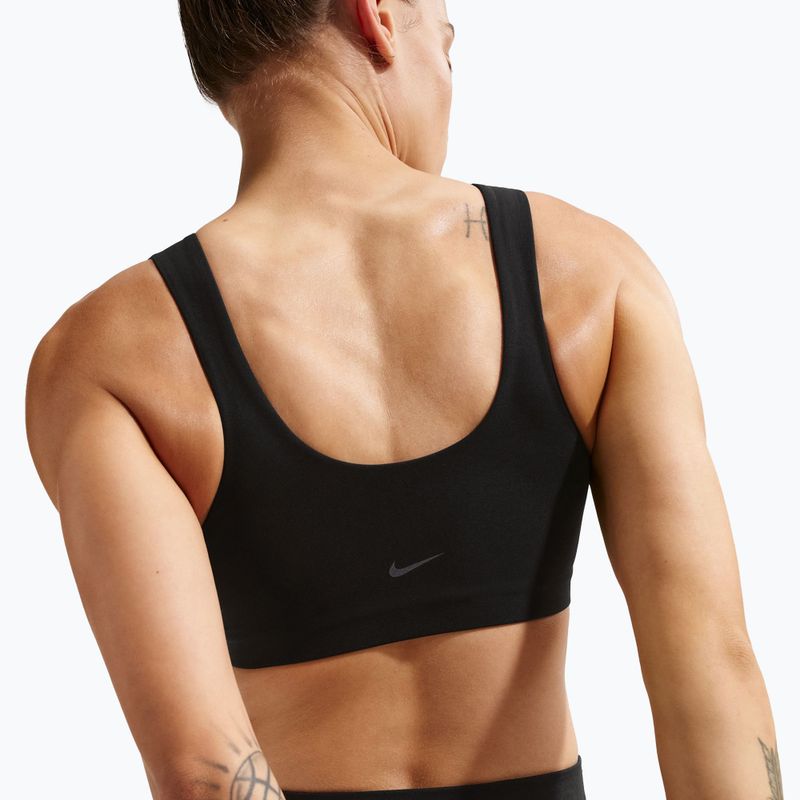 Sportinė liemenėlė Nike Zenvy Light-Support Lightly Lined black/cool grey 3