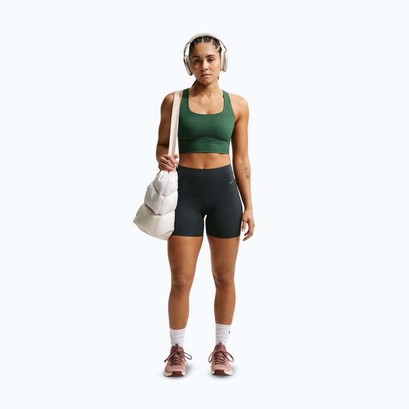 Treniruočių liemenėlė Nike Zenvy Light Support Longline fir/white 2