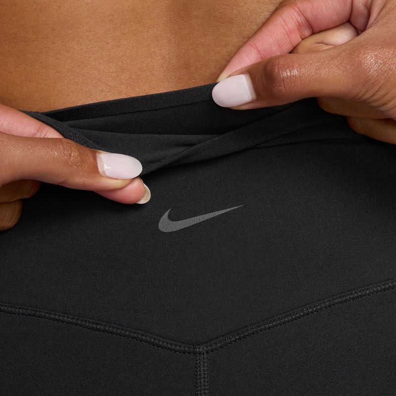 Moteriškos treniruočių kelnės Nike Zenvy High-Waisted Flared black/pcg3c 6