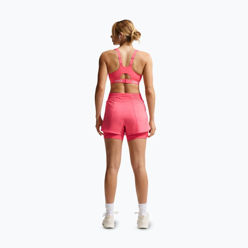 Moteriški šortai Nike One Dri-Fit High-Waisted 3" 2In1 sea coral/white 3