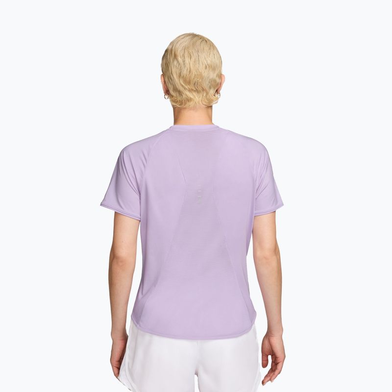 Moteriški bėgimo marškinėliai Nike Swift Dri-Fit violet mist 2
