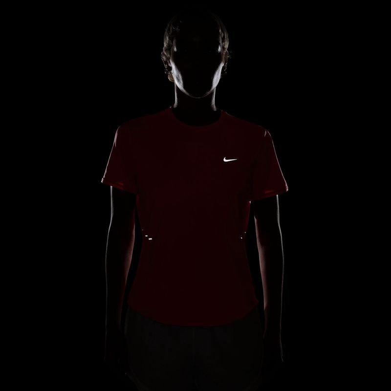 Moteriški bėgimo marškinėliai Nike Swift Dri-Fit sea coral 4