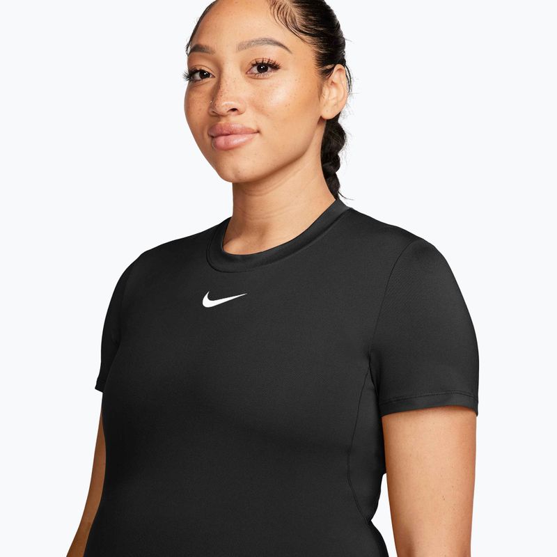Moteriški marškinėliai Nike One Maternity Dri Fit Slim-Fit black/white 3
