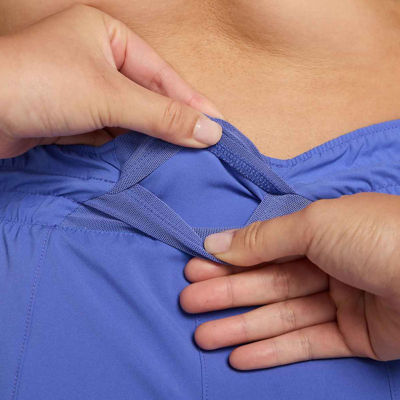 Moteriški šortai Nike One Dri-Fit 3" sapphire/white 7