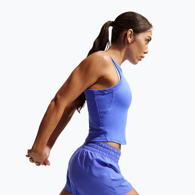 Moteriški šortai Nike One Dri-Fit 3" sapphire/white 8