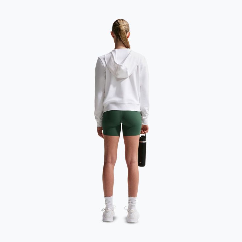 Moteriški šortai Nike Zenvy High Waisted Biker 5" fir/white 3