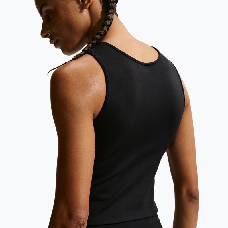 Moteriški treniruočių marškinėliai Nike One Dri-Fit TT black/white 5