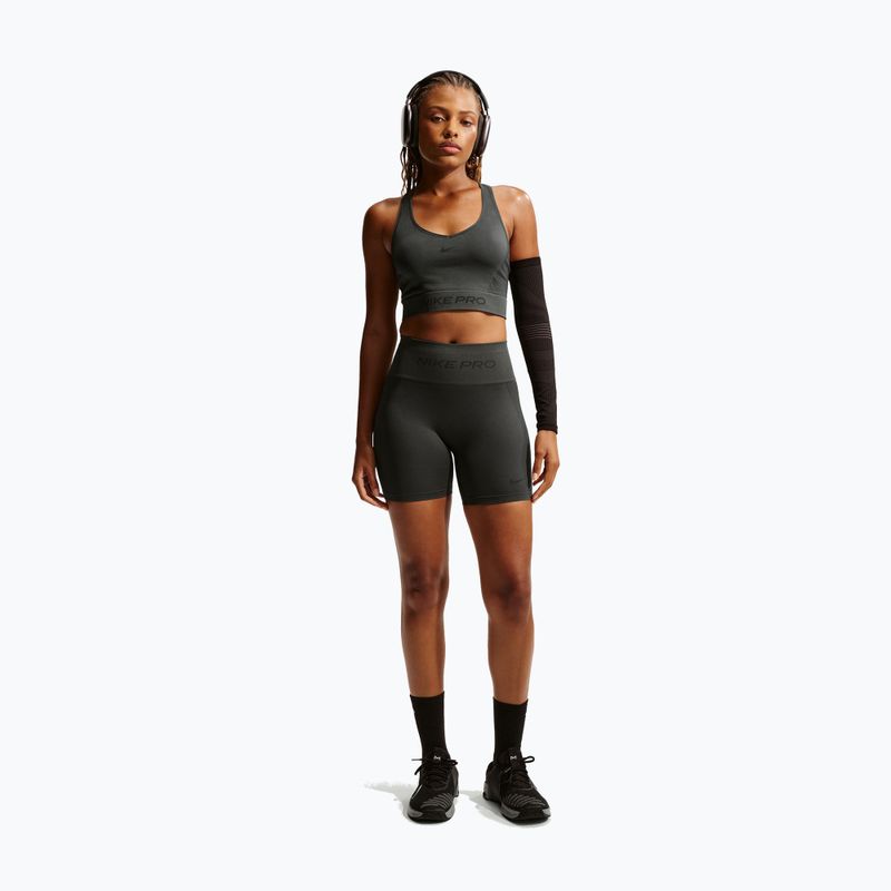 Moteriški marškinėliai Nike Pro Seamless Dri-Fit Cropped dark 2