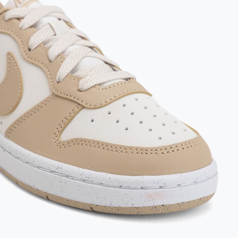 Vaikiški batai Nike Court Borough Low Next Bloom phantom/white/linen 7