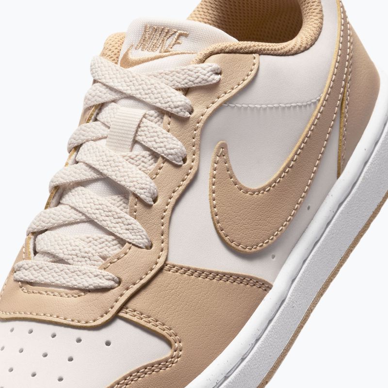 Vaikiški batai Nike Court Borough Low Next Bloom phantom/white/linen 15