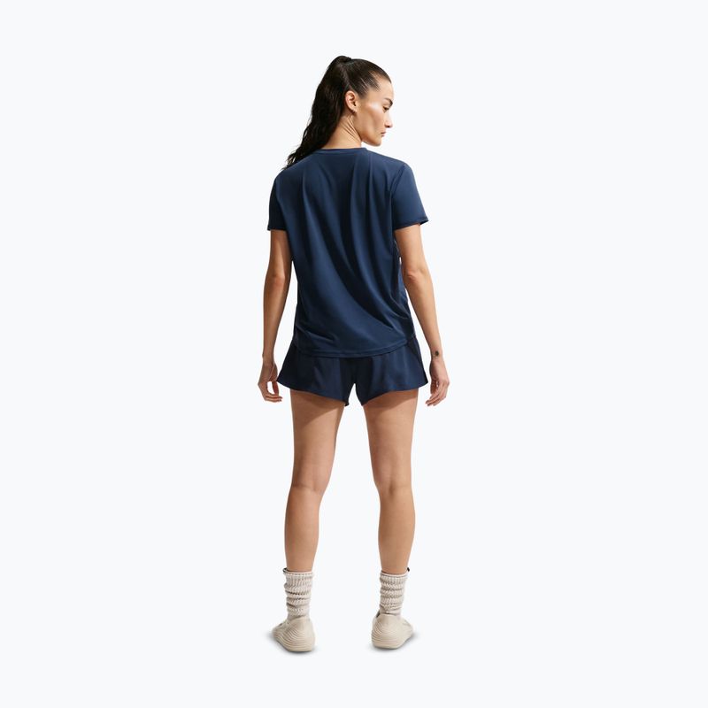 Moteriški treniruočių marškinėliai Nike One Classic midnight navy/white 3