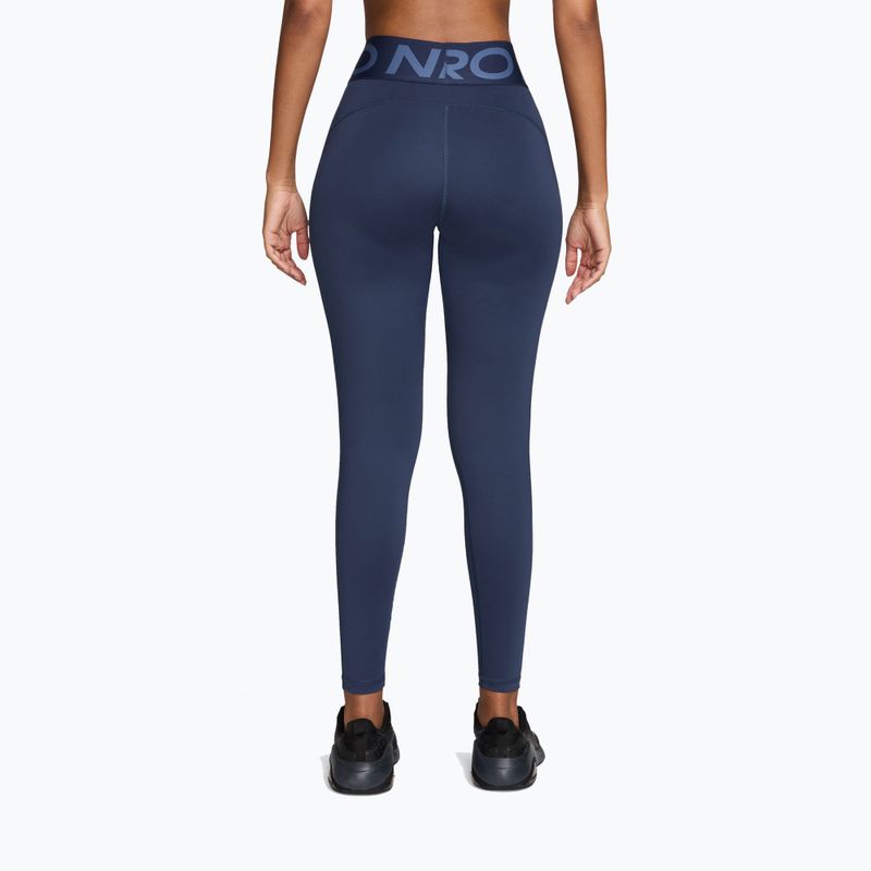 Moteriškos tamprės Nike Pro Sculpt midnight navy/white 2