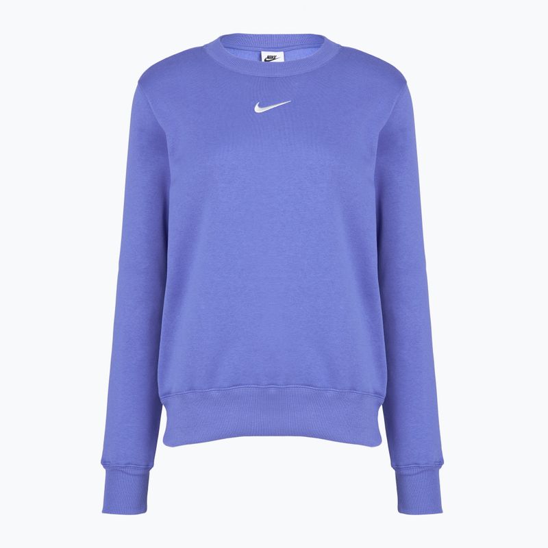 Moteriškas džemperis Nike Sportswear Phoenix Fleece Crewneck light medium blue/sail 7