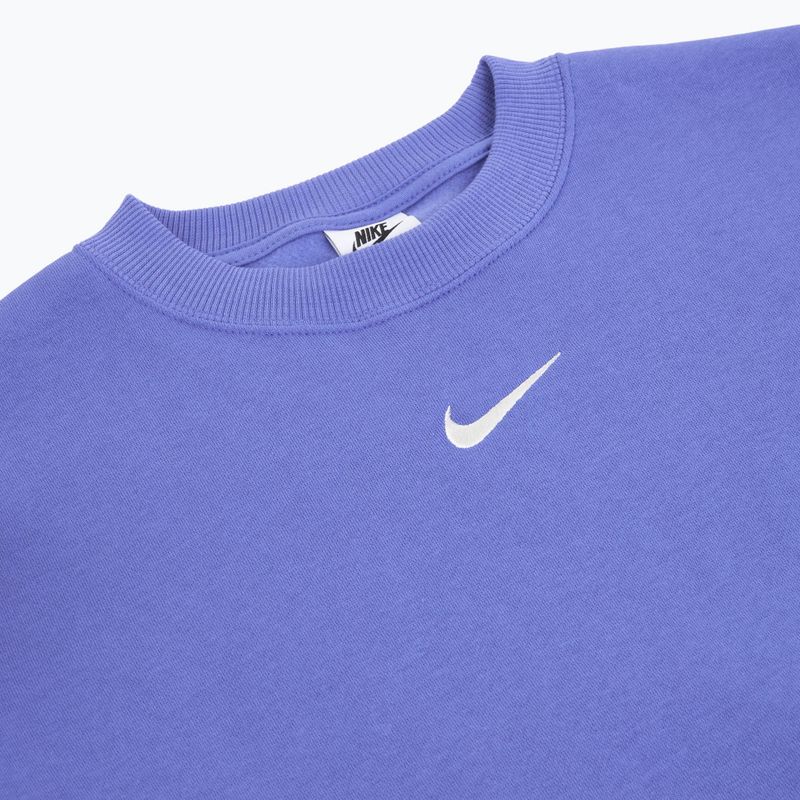 Moteriškas džemperis Nike Sportswear Phoenix Fleece Crewneck light medium blue/sail 9