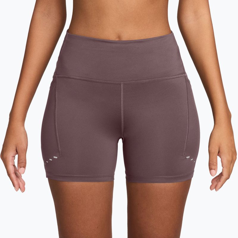 Moteriški bėgimo šortai Nike Swift High-Waisted 4" tattoo