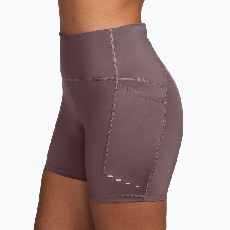 Moteriški bėgimo šortai Nike Swift High-Waisted 4" tattoo 3