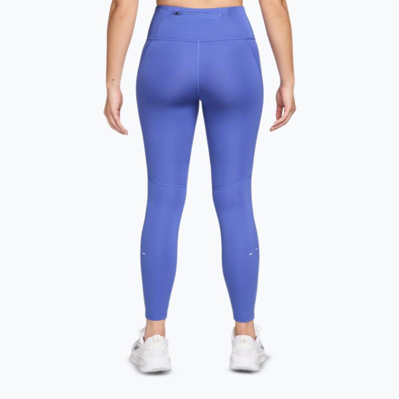 Moteriškos bėgimo tamprės Nike Tempo High-Waisted 7/8 sapphire 2