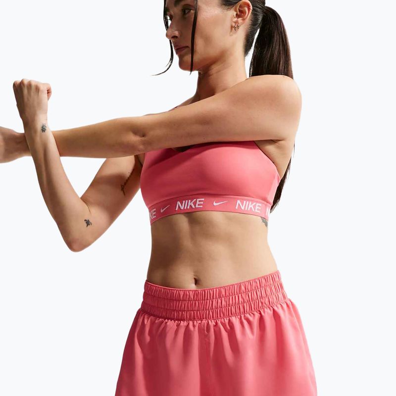 Moteriški bėgimo šortai Nike One Dri-FIT 2IN1 sea coral/white 6