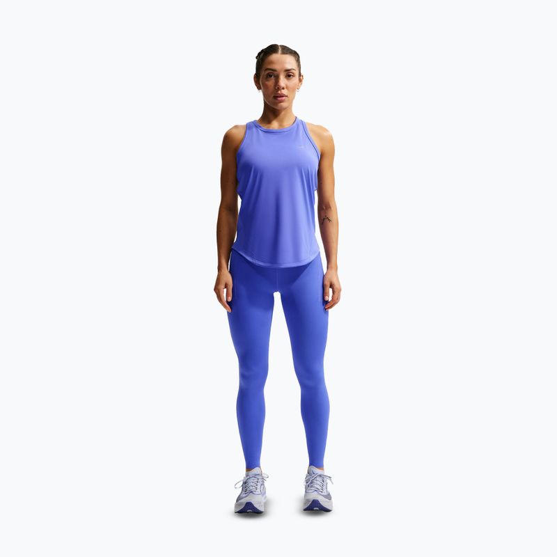 Moteriški bėgimo marškinėliai Nike Tempo Dri-Fit Tank Top sapphire 3