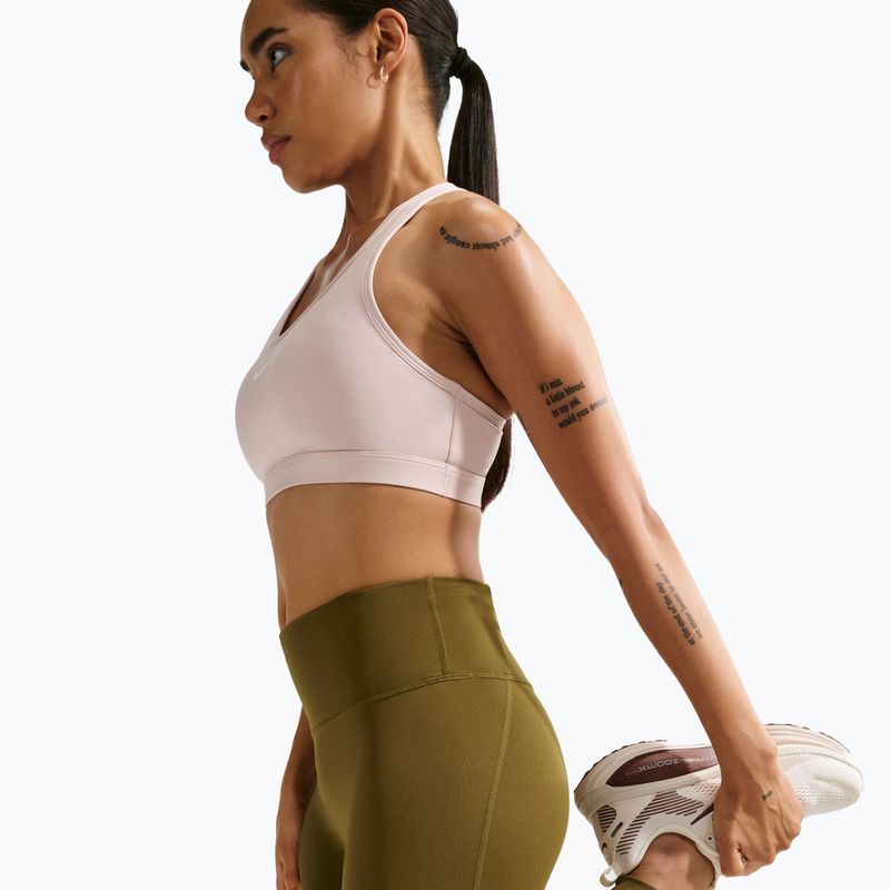 Moteriškos bėgimo tamprės Nike Tempo High-Waisted 7/8 olive flak 5