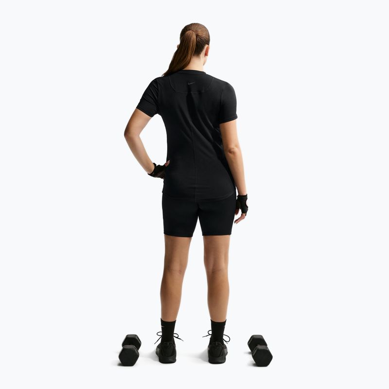 Moteriški šortai Nike One Maternity High-Waisted 8" black/white 3
