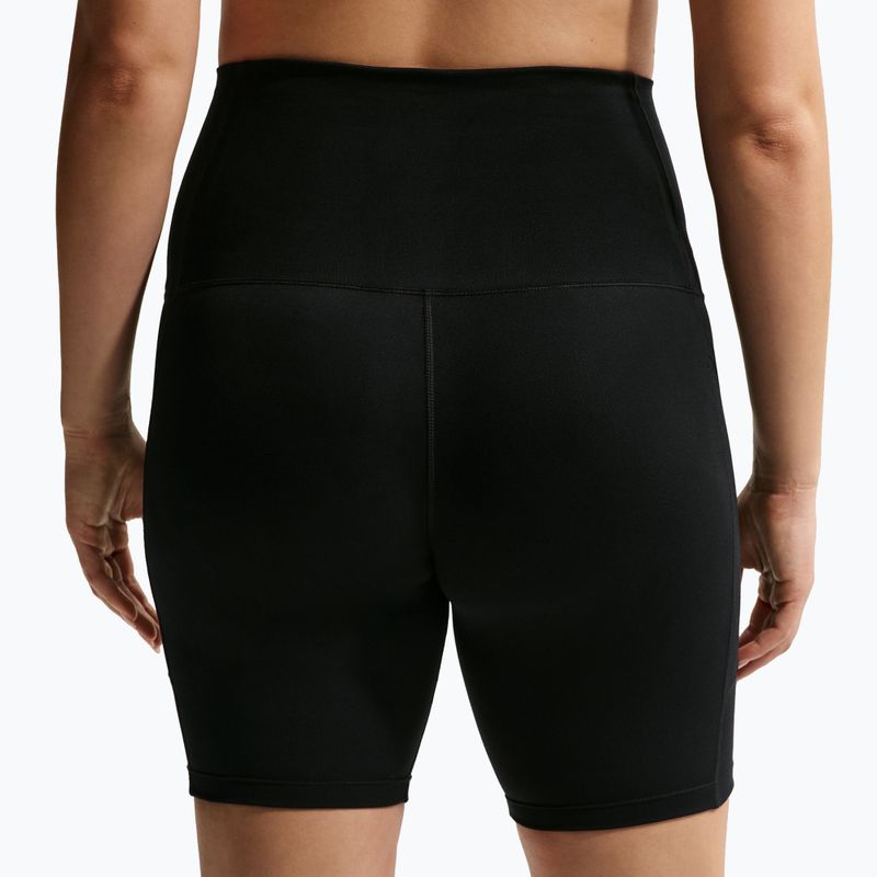 Moteriški šortai Nike One Maternity High-Waisted 8" black/white 6