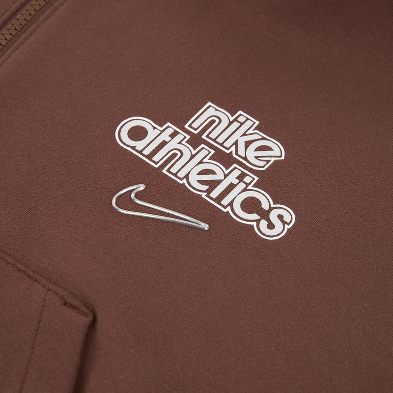 Moteriškas džemperis Nike Phoenix Full-Zip Hoodie light chocolate 8