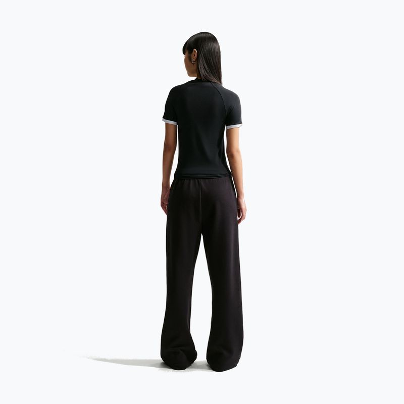 Moteriški marškinėliai Nike Gloss Fitted Top black 3