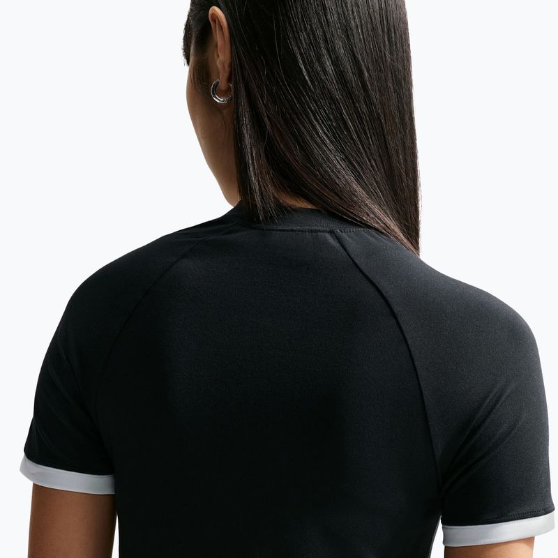 Moteriški marškinėliai Nike Gloss Fitted Top black 6